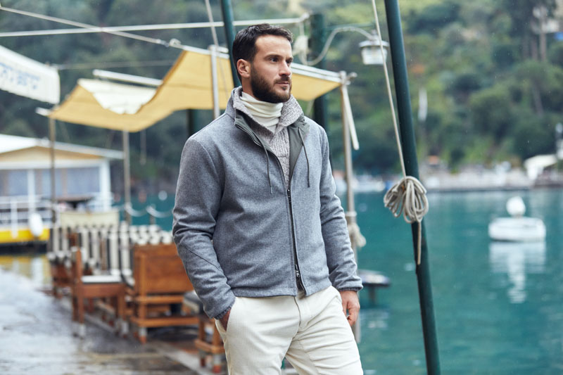 Slowear e North Sails presentano Urban Breeze capi spalla invernali sartoriale dalle alte prestazioni