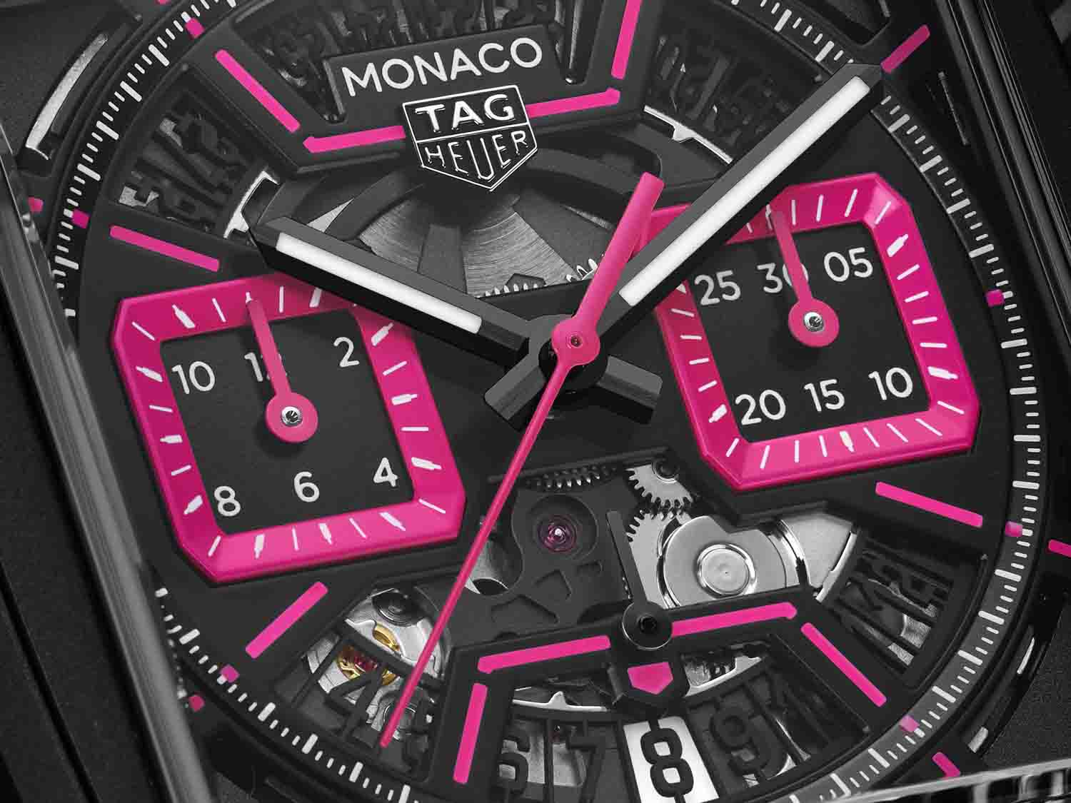 TAG Heuer Monaco Chronograph vivace omaggio a Las Vegas