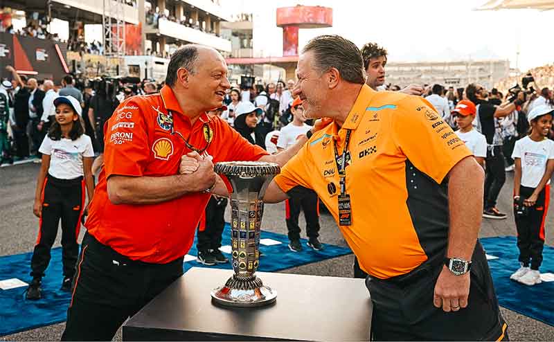 McLaren Campione del Mondo Costruttori F1 il trionfo arriva a Yas Marina