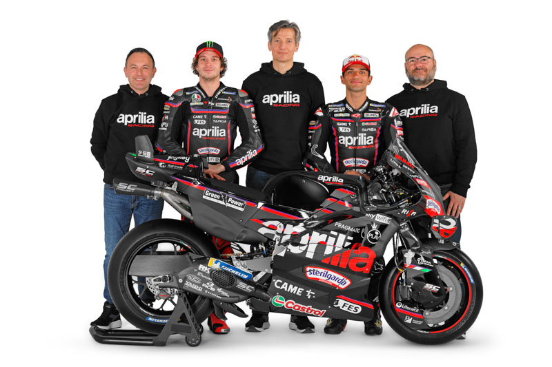 Aprilia Racing svela la RS-GP25 per la stagione MotoGP 2025