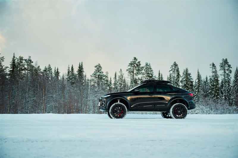 Audi Q6 e-tron Offroad Concept l’avanguardia elettrica conquista ogni terreno