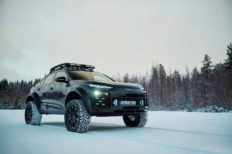 Audi Q6 e-tron Offroad Concept l’avanguardia elettrica conquista ogni terreno