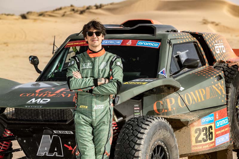 Eugenio Amos alla Dakar 2025 un'avventura tra passione e deserto