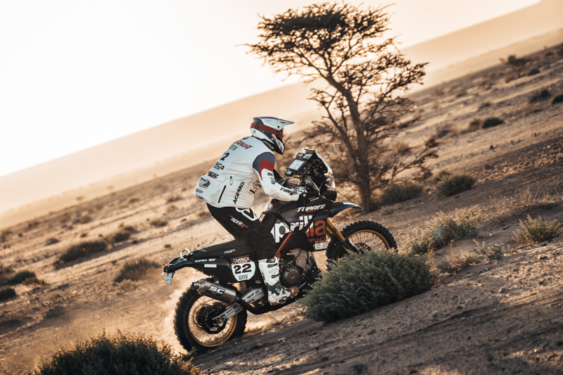 Jacopo Cerutti e l’Aprilia Tuareg quarto podio nell’Africa Eco Race