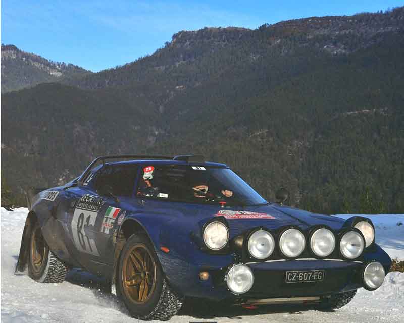 Lancia Stratos e Rallye Monte-Carlo Historique l'icona dei rally torna protagonista