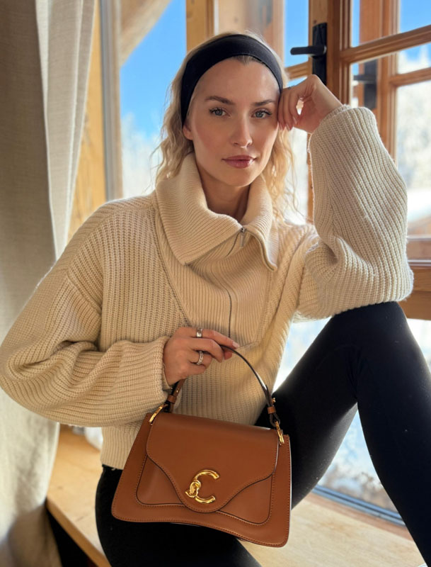 Lena Gercke il volto della campagna per Coccinelle C-ME Bag