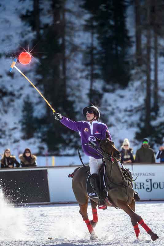 Snow Polo World Cup St. Moritz 40° anniversario atile e glamour sul ghiaccio