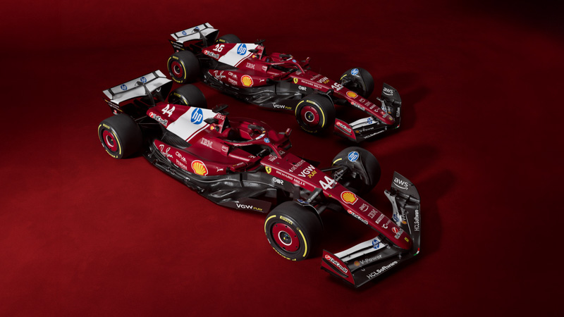 Ferrari F1 2025 ecco le nuove monoposto