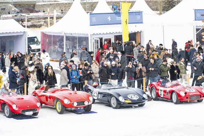 La Bugatti Type 59 la regina di The I.C.E. St. Moritz