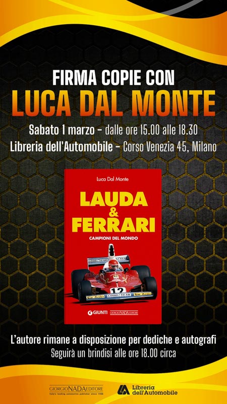 Lauda & Ferrari, il libro di Luca Dal Monte