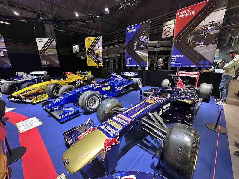 Le monoposto francesi in F1 la spettacolare mostra a Rétromobile 2025