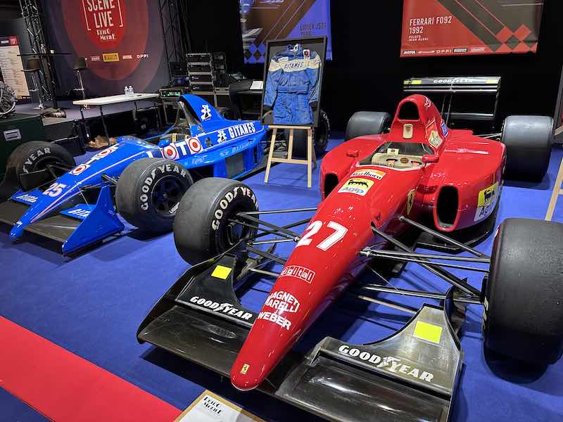 Le monoposto francesi in F1 la spettacolare mostra a Rétromobile 2025