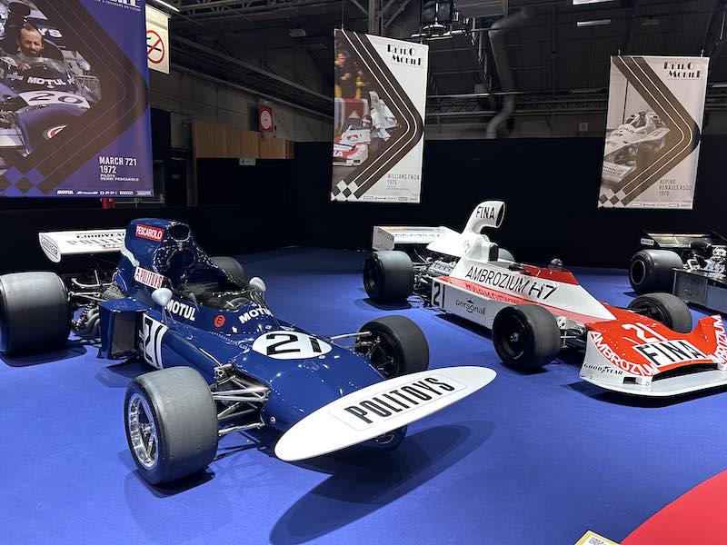 Le monoposto francesi in F1 la spettacolare mostra a Rétromobile 2025