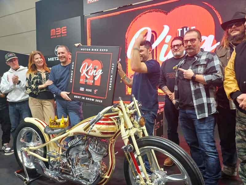 Lucifer la moto eletta King of Custom al MBE