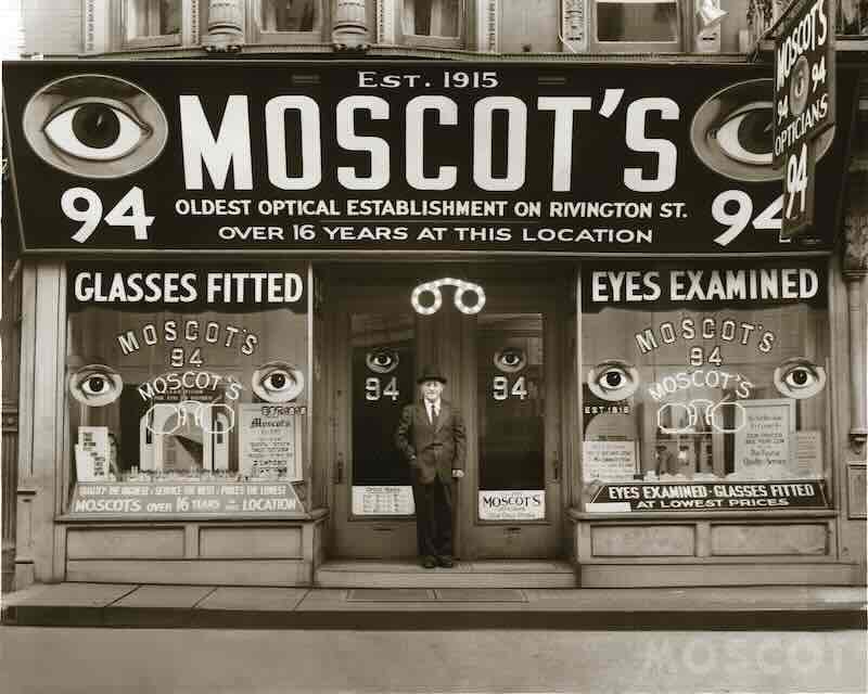 Moscot un viaggio lungo 110 anni le origini