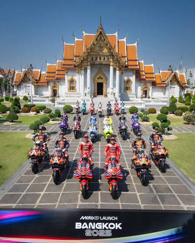 MotoGP 2025, spettacolo a Bangkok per l'inizio della stagione