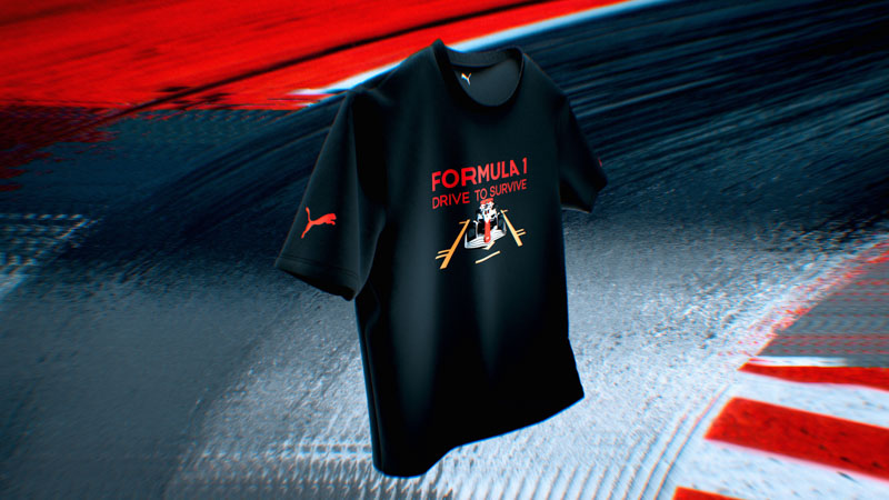 PUMA, la collezione Drive to Survive celebra la Formula 1